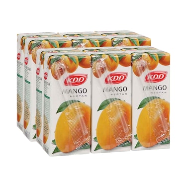 KDD Juice Assorted 180mlx12 Pieces