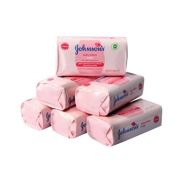 Johnson's Baby Bar Soap Lotion 100gx6's