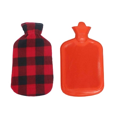 Hot Water Bag With Cloth Cover Assorted