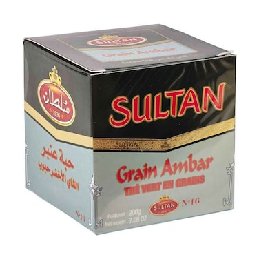 Sultan Grain Ambar The Vert En Grainns Tea 200g