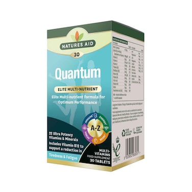 Natures Aid Quantum Optimum Performance Multivitamin &amp; Minerals 30's