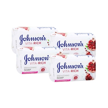 جونسون صابون فيتا ريتش متنوع 175 جرام × 4 قطع