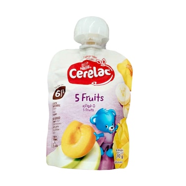 نستله سيريلاك هريس من 6 فواكه 6 أشهر 90غ