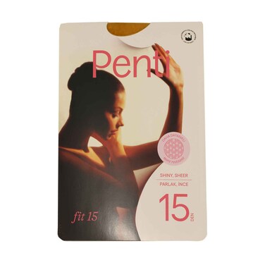 Penti Pantyhose Fit 15 Den Size Medium No.2, 57 Nude (No Refund / Exchange For Hygienic Item)