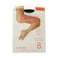 Penti Sandal Toe Tights 8 Den Size Medium No.2, 500 Siyah Black (No Refund / Exchange For Hygienic Item)