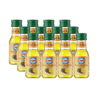 Green'S Pineapple Flavouring 28Ml X12