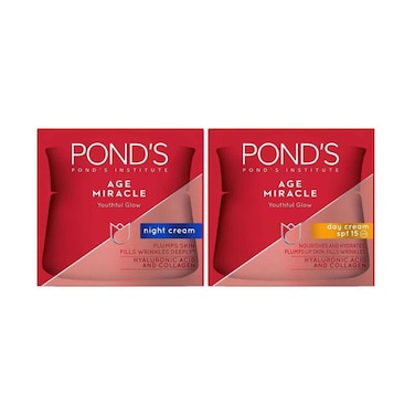 Pond's Age Miracle Day Cream 50ml + Night Cream 50ml