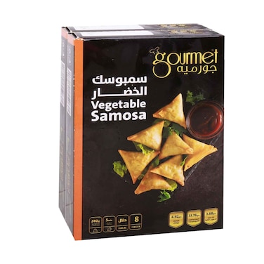 Gourmet Vegetarian Samosa 240gx2 Pieces