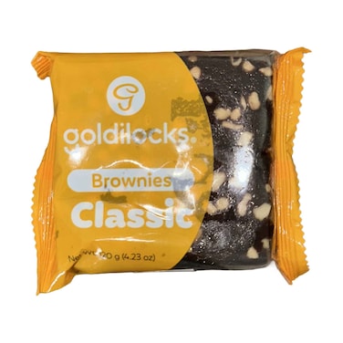 Goldilocks Classic Brownies 120g