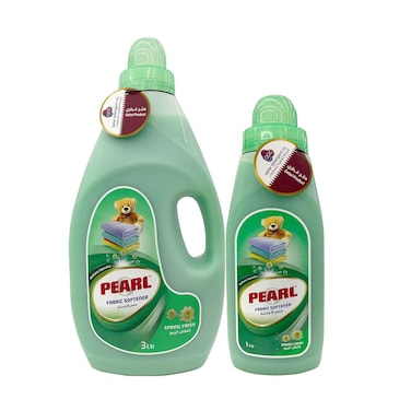 Pearl Fabric Softener Spring Fresh 3L+1L