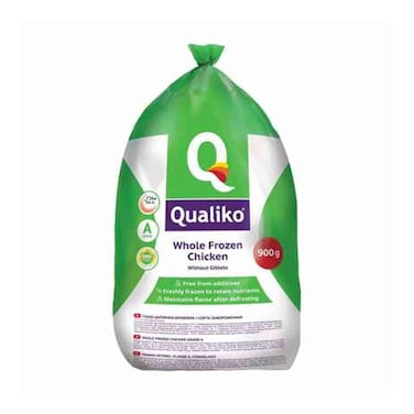 دجاج كواليكو كامل مجمد 900 جرام