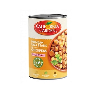 حدائق كاليفورنيا   فول مدمس و حمص 450 غرام