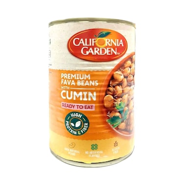 California Garden Fava Beans with Cumin 450g