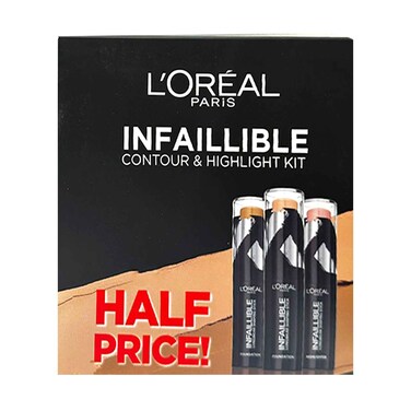 L'oreal Paris 3 Infallible Contour &amp; Highlight Kit