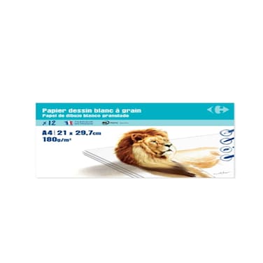 Carrefour Drawing Pad 21x29.7cm