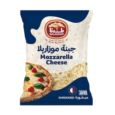 Baladna Shredded Mozarella Cheese 200g