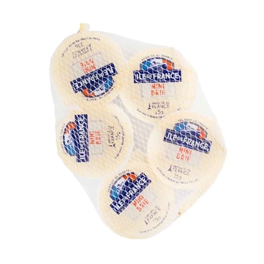 ILE De France Mini Brie Filert Soft Cheese 25g x Pack of 5