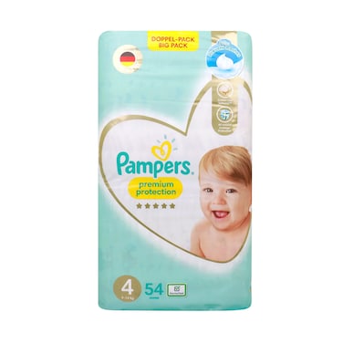 Pampers Premium Protection Size 4, 54pcs