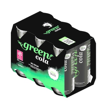 Green Cola 330mlx6's