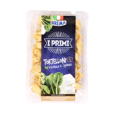 Brema I Primi Tortelloni with Ricotta &amp; Spinach Fresh Pasta 200g