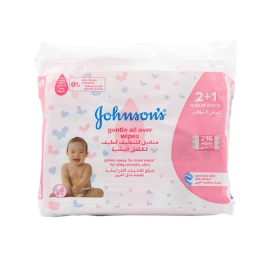 Johnson's Baby Wipes Gao 216's