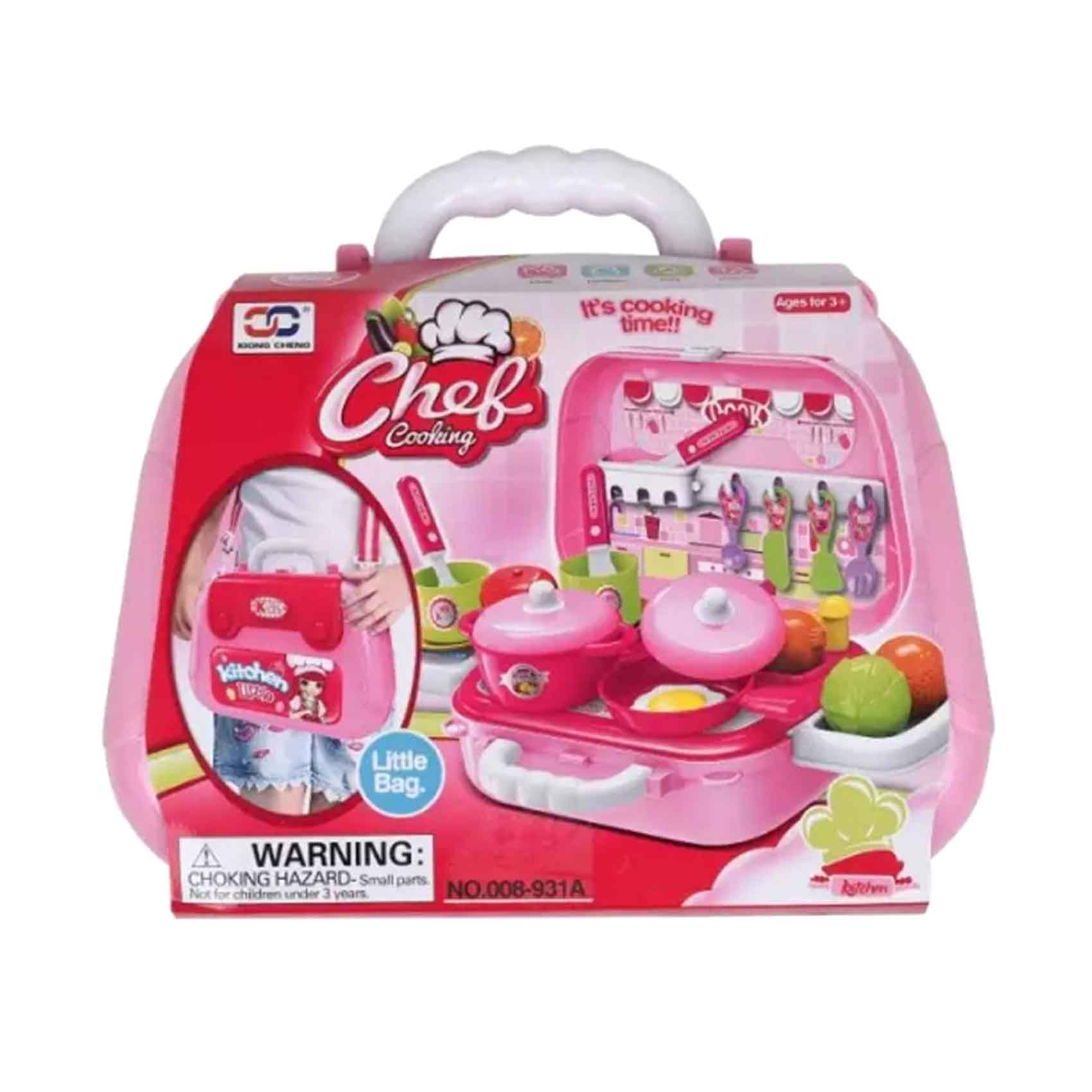 Xiong Cheng Kitchen Little Chef Cooking Set, Age 3+
