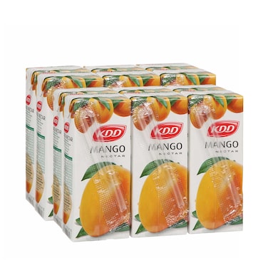 عصير كي دي دي متنوع 180مل×12