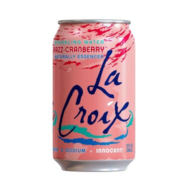 LaCroix Cranberry Raspberry Sparkling Water Can 355ml