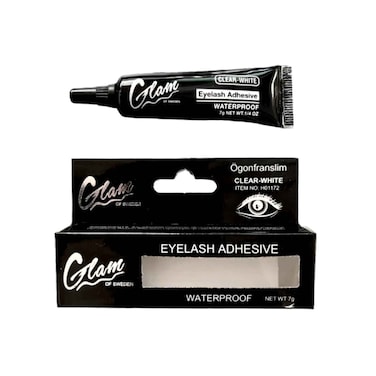 جلام أوف السويد لاصق رموش مقاوم للماء أبيض شفاف 7 جرام