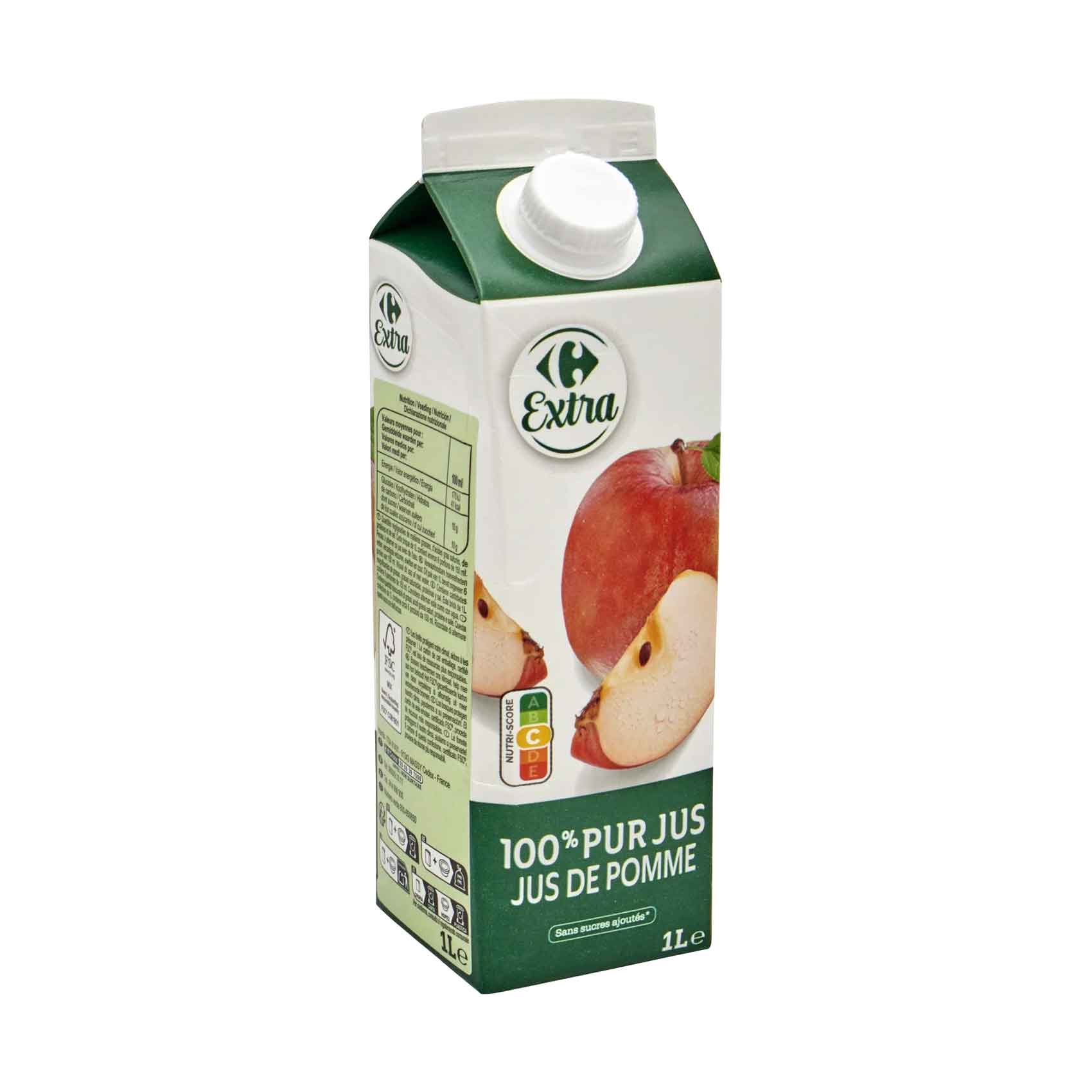 Buy Carrefour Pure Apple Juice 1L Online | Carrefour Qatar