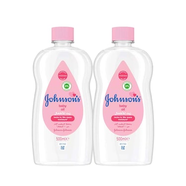 Johnson's Baby Oil 500mlx2's