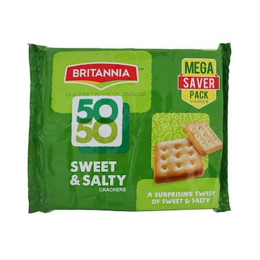 Britannia 50-50 Crackers 71gx2