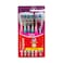 Colgate Zigzag Medium Toothbrush With Tongue Cleaner 6 Pieces