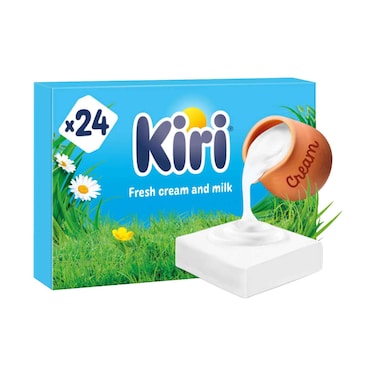 Kiri Cream Cheese Square Portion, 24 Portions, 400G
