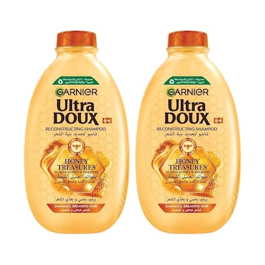 Garnier Ultra Doux Honey Shampoo 400mlx2 Pieces