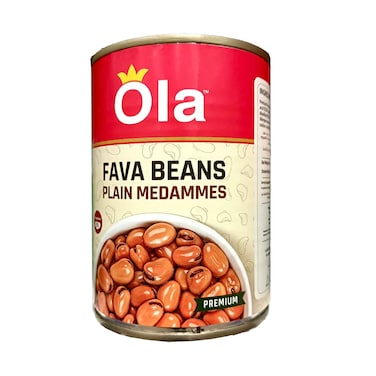 Ola Fava Beans Plain Medammes 400g
