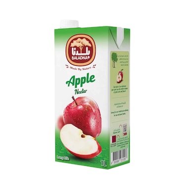 عصير نكتار التفاح طويل الأمد من بلدنا 1 لتر