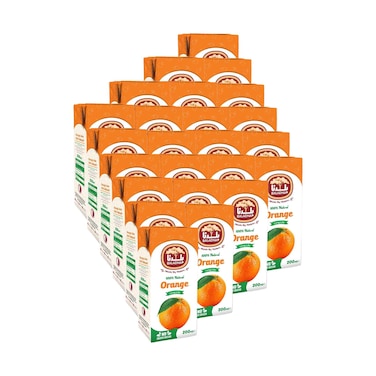 Baladna Long Life Orange Juice 200mlx24's