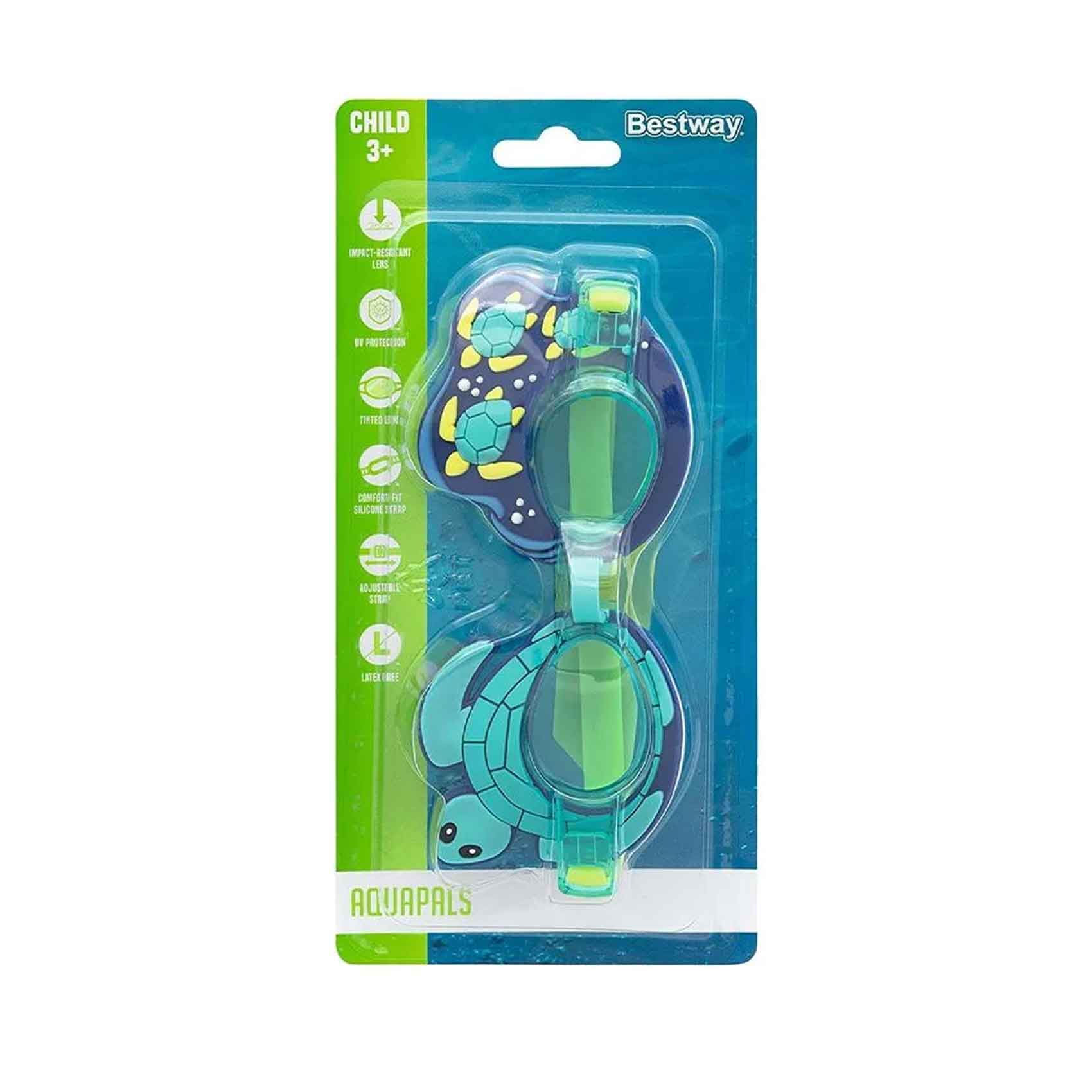 Bestway Aquapals Swimming Goggles For Child Assorted Age 3+