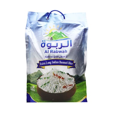 Al Rabwah Indian Basmati Rice Extra Long 5kg