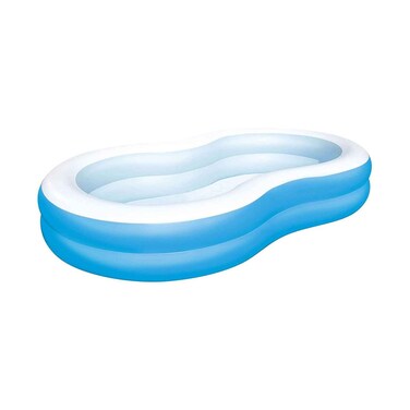 Bestway Inflatable Big Lagoon Family Pool 2.62mx1.57mx46cm
