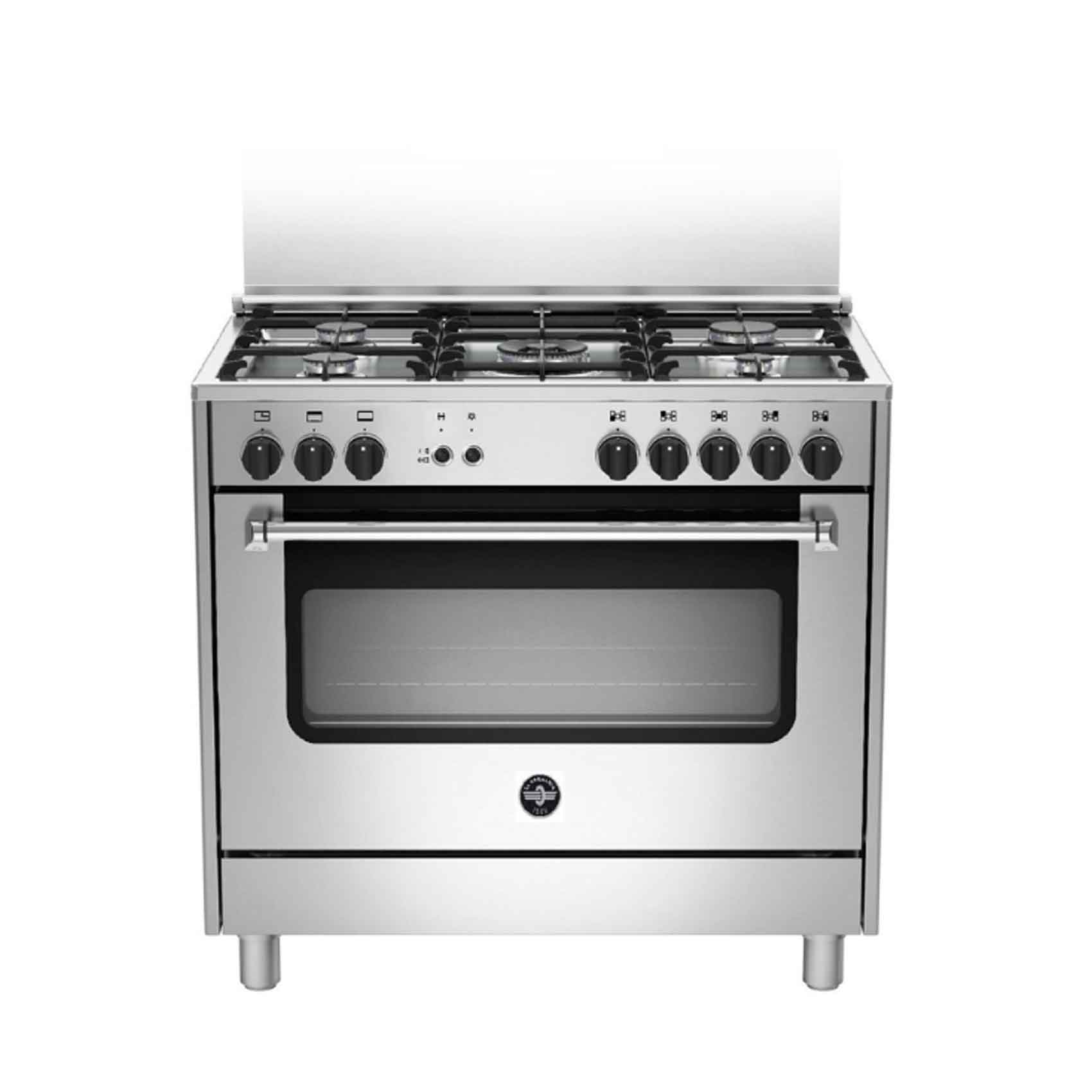La Germania Gas Cooker Oven AMS95C31CX 90 x 60 CM Stainless Steel