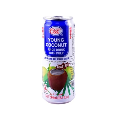 Ice Cool Juice Drink With Pulp Young Coconut 500ml