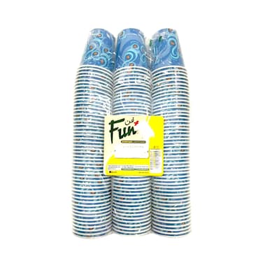 Fun Paper Cup 7Oz 150Pcs