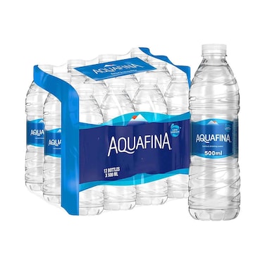 Aquafina Drinking Water 500ml x Pack of 12