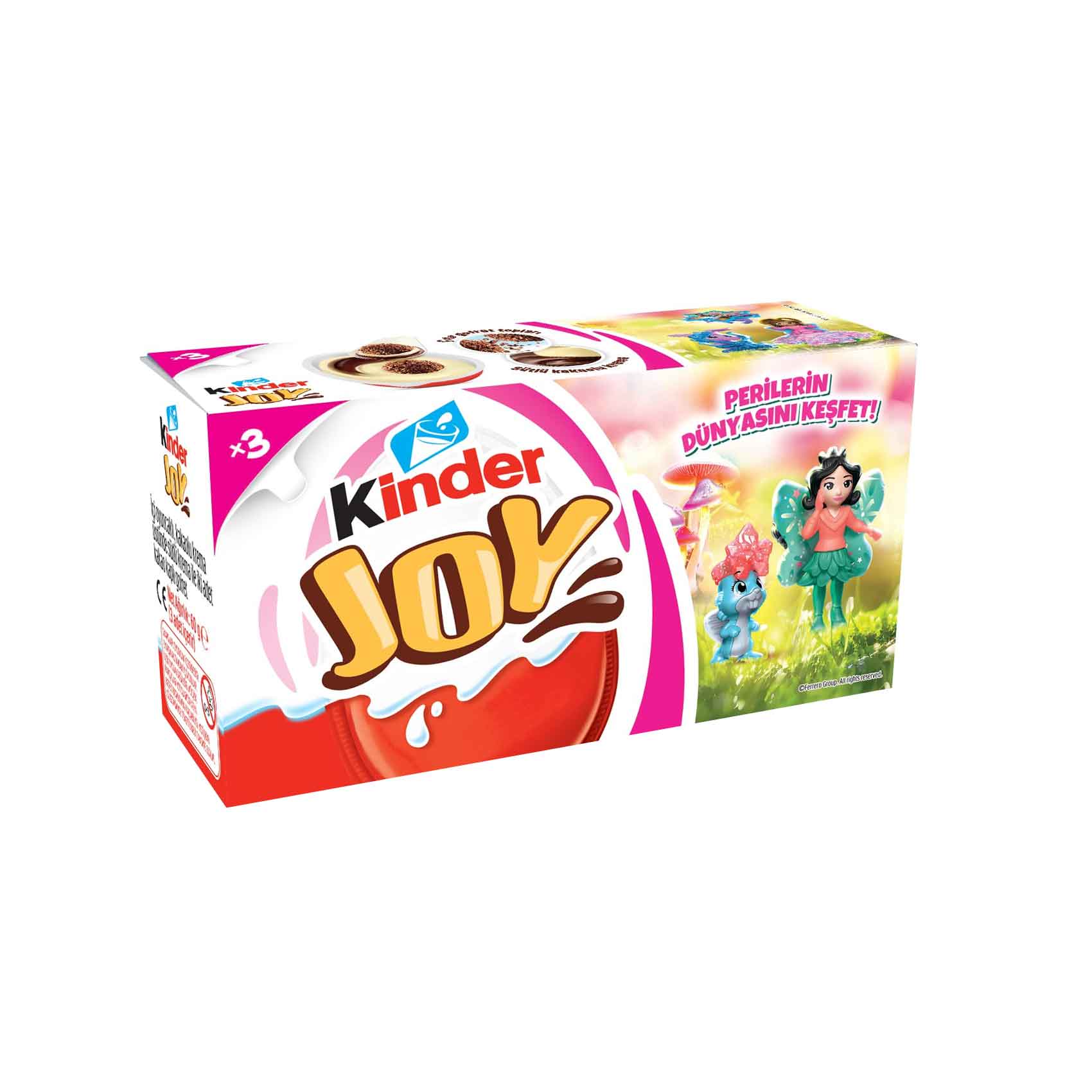 Buy Kinder Joy T3 Girl Egg Chocolate 60g Online Carrefour Qatar