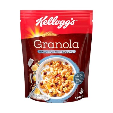 Kellogg'S Granola Mixed Fruit With Coconut Chocolate 340G