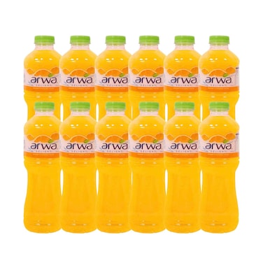 Arwa Delight Orange Flavored Drink 500ml x Pack of 12
