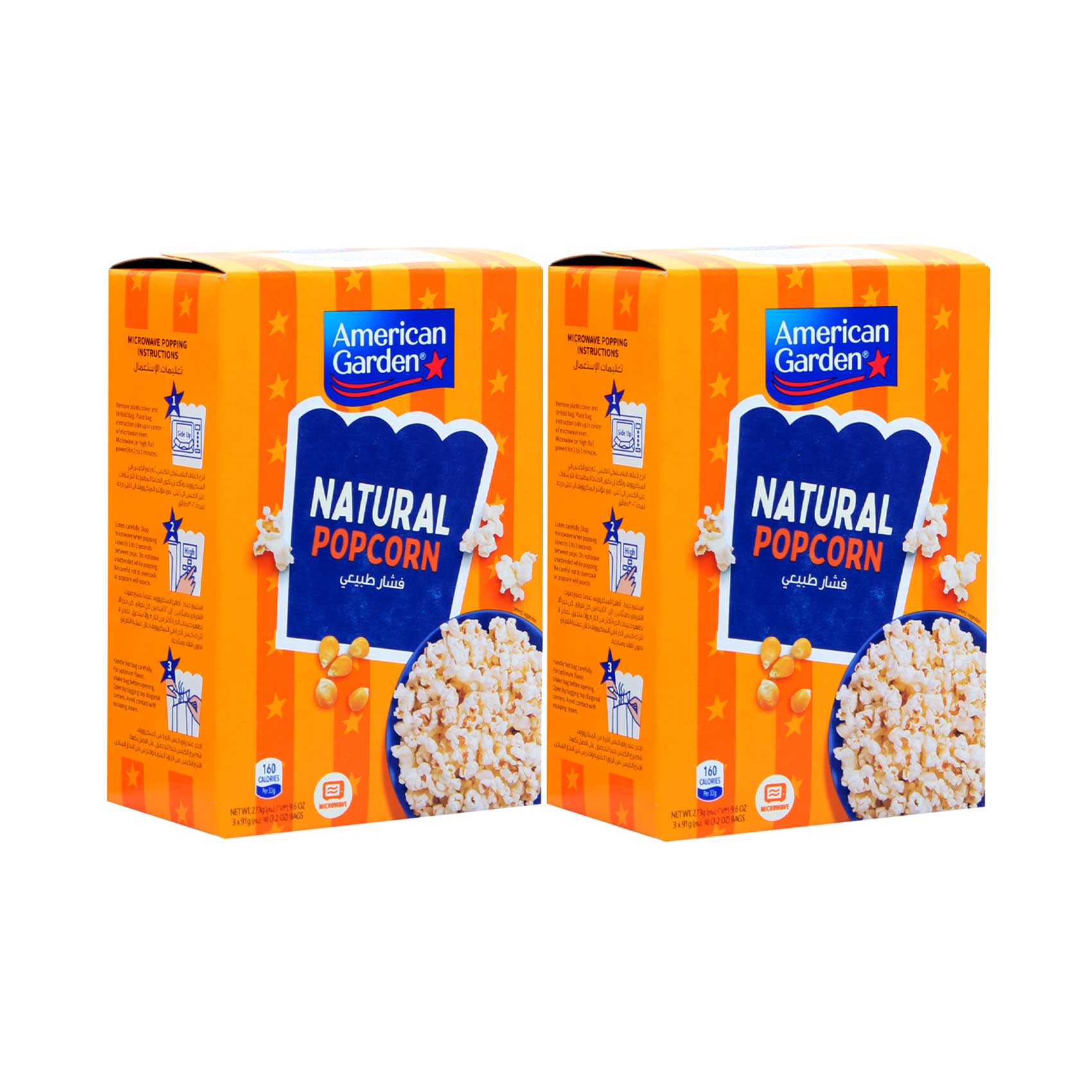 American Garden Microwave Popcorn 273gx2's