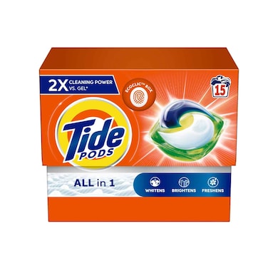 Tide All-In-1 Laundry Detergent Capsules Pod 307.5g
